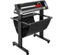 VEVOR Plotter de Découpe Vinyle 720 mm Traceur de Coupe, Machine de Découpe Vinyle avec Logiciel Signcut Support de Sol, Coupe-Vinyle Efficace Guidage Laser pour Guidage Laser pour Tracer Découper