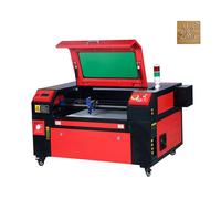 VEVOR Machine de gravure laser CO2 60 W, 400x600 mm, 500 mm/s Machine de découpe laser avec 2 voies Pass-Air-Assist, compatible avec LightBurn, CorelDRAW, AutoCAD, Windows, Mac OS, Linux, pour bois, a