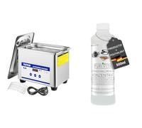 VEVOR Machine de Nettoyage à Ultrasons 0,8 L, Professionel,Écran Affichage LED 220 V & PURIVITA - Concentré de Nettoyant liquide pour produits ultrason - Multi-usages - Nettoyeur Bijoux