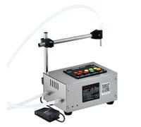 VEVOR Machine de Remplissage de Liquide Automatique Capacité 10 à 4000 mL Remplisseuse de Bouteilles à Commande Numérique pour Lait, Eau, Vin, Boissons, Sauce de Soja, Vinaigre, Alcool, Buse Unique
