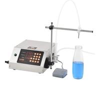 VEVOR Machine de Remplissage de Liquide Automatique Capacité 5 à 650 mL Remplisseuse de Bouteilles, Commande Numérique, Pompe Péristaltique pour Lait, Eau, Vin, Boissons, Sauce de Soja, Buse Unique