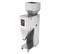 VEVOR Machine de remplissage de particules, 10-1000 g, machine de remplissage automatique avec pédale, remplissage de pesée acier inoxydable pour haricots, graines, grains, thé, emballage granulaire