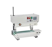 VEVOR Machine de scellage de sacs en continu, largeur de scellage 6-12 mm, scelleuse à bande verticale 900MLP, pour films sacs en plastique 0,02-0,8 mm