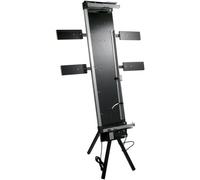 VEVOR Machine Découpe Polystyrène 200 W Découpeuse Mousse 115 cm Coupe-Mousse 42 cm Épaisseur 0-90° 6 Fils Chauffants Cadre en Alliage d'Aluminium pour Découper Matériaux Polystyrènes 179x42x15 cm