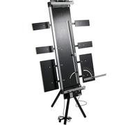 VEVOR Machine Découpe Polystyrène 200W Découpeuse Mousse 115cm Coupe-Mousse 42cm Épaisseur 0-90° 6 Fils Chauffants 0,5mm 6 Plaques Latérales 1 Support pour Découper Matériaux Polystyrènes 179x42x15cm