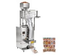 VEVOR Machine d'Emballage et de Remplissage Automatique pour Poudres et Granulés 10-999 g, pour Grains de Café, Céréales, Thé et Épices, Pesage Intelligent, Remplissage et Scellage Automatiques, Inox
