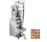 VEVOR Machine d'Emballage et de Remplissage Automatique pour Poudres et Granulés 3-200 g, pour Grains de Café, Thé, Céréales et Épices, Pesage Intelligent, Remplissage et Scellage Automatiques, Inox