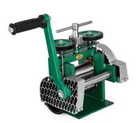 VEVOR Machine Laminage Plat Largeur du Rouleau 85 mm, Laminoir Manuel Plastifier Presse Manuelle Combinée, Machine Fabrication Presse Outil pour Bijoux en Tablettes Manche à Économie de Main-d'œuvre