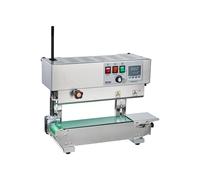 VEVOR Machine scellage sacs continu scelleuse à bande verticale acier inoxydable