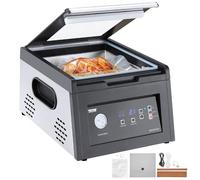 VEVOR Machine Sous Vide Alimentaire à Chambre, 380 W, Scelleuse à Emballer pour Aliments Humides et Secs, Longueur de Scellage 29 cm, Appareil de Mise Sous Vide pour Conservation des Aliments Frais