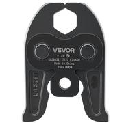 VEVOR Mâchoire de Sertissage 28 mm Adaptée aux Tuyaux en Acier Inoxydable Type V