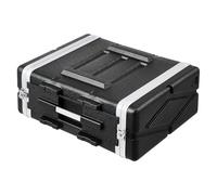 VEVOR Mallette Rack 4U 480mm Valise de Transport Coque en ABS avec Poignée