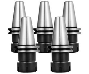 VEVOR Mandrin de serrage CAT40 ER32, lot de 5, pinces de serrage de précision, porte-outils pour machine de gravure CNC, outil tour de fraisage CNC, perceuses à colonne, besoins industriels standard