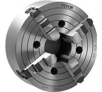 VEVOR Mandrin de tour 4 mâchoires 250 mm – plage 15-250 mm, mors indépendants, fonte HT300