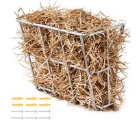 VEVOR Mangeoire à Foin pour bétail, Grande capacité de 84 L, râtelier à Foin pour chèvre en Acier Robuste, Support à Foin Mural de 597 mm à Plusieurs côtés, pour Ferme ovine, intérieur et extérieur