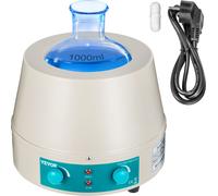 VEVOR Manteau chauffant de laboratoire 1000 ml Manteau d'agitation magnétique numérique 220 V Couverture chauffante de laboratoire pour chauffer et agiter les liquides Manteau chauffant électrique num