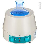 VEVOR Manteau chauffant de laboratoire 500 ml Manteau d'agitation magnétique numérique Manteau chauffant de laboratoire pour chauffer et agiter les liquides Manteau chauffant électrique numérique