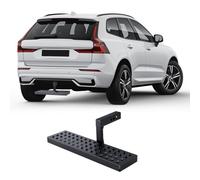VEVOR Marchepied Arrière Universel 65,5 cm, Marchepied sur Attelage pour Récepteur 50,8 mm, en Acier, Charge 158,7 kg, Protecteur de Pare-Chocs Arrière avec Verrouillage à Goupille et Stabilisateur