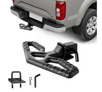 VEVOR Marchepied Arrière Universel 47 cm, Marchepied sur Attelage pour Récepteur 50,8 mm, en Acier, Charge 158,7 kg, Protecteur de Pare-Chocs Arrière avec Verrouillage à Goupille et Stabilisateur