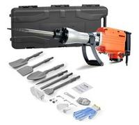 Marteau De Démolition 2200W 1350BPM Marteau Perforateur Avec 6 Burins Remplaçables