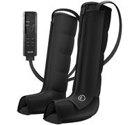 VEVOR Masseur de Jambes à Compression d'Air 6 Modes Massage Jambes Entières, 9 Intensités de Massage, Couverture à 360°, Arrêt Automatique, Sac de Rangement et Adaptateur Secteur, Détente Quotidienne