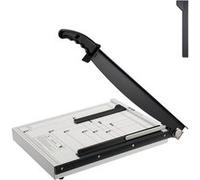 VEVOR Massicot A3 Coupe Papier 16 Feuilles Guillotine Papier Largeur de Coupe 38,1cm Blanc et Noir