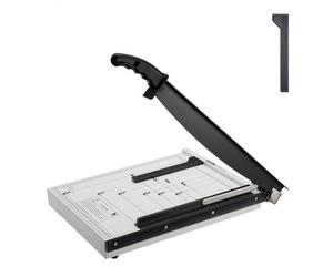 VEVOR Massicot A3 Coupe Papier Capacité 16 Feuilles à la Fois Guillotine Papier Largeur de Coupe 38,1 cm Massicot Cisaille avec Dispositif de Sécurité Coupe Précise pour Bureau Imprimerie École Studio