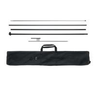 VEVOR Mât de drapeau plume, 498,5 cm, kit de mâts de drapeaux publicitaires professionnels avec 1 piquet de sol, sac de transport pour publicités extérieur, activités en plein air (drapeau non inclus)