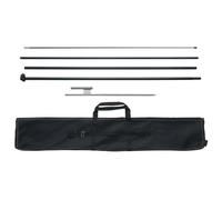 VEVOR Mât de drapeau plume, 498,5 cm, kit de mâts de drapeaux publicitaires professionnels avec 1 piquet de sol, sac de transport pour publicités extérieur, activités en plein air (drapeau non inclus)