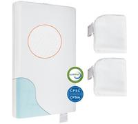 VEVOR Matelas Bébé 610x965x80 mm Matelas Cododo Respirant Réversible Double-Face en Mousse à Mémoire de Forme en Gel Petit Matelas pour Berceau 2 Housses Imperméables Facile à Nettoyer pour Enfants