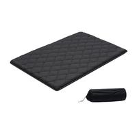 VEVOR Matelas Futon Taille Lit Double, Matelas de Sol Japonais Pliable, Tatami Doux pour Dormir Yoga Méditation et Relaxation, 203,2x137,2x8,9 cm, 9 Couches, avec Sac de Rangement et Attaches, Noir