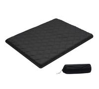 VEVOR Matelas Futon Taille Queen, Matelas de Sol Japonais Pliable, Tatami Doux pour Dormir Yoga Méditation et Relaxation, 203,2x152,4x8,9 cm, 9 Couches, avec Sac de Rangement et Attaches, Noir