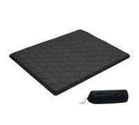 VEVOR Matelas Futon Taille Queen, Matelas de Sol Japonais Pliable, Tatami Doux pour Dormir Yoga Méditation et Relaxation, 203,2x152,4x8,9 cm, 9 Couches, avec Sac de Rangement et Attaches, Noir