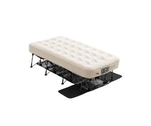 VEVOR Matelas Gonflable avec Cadre, 136 kg, Lit de Camping Gonflable 1 Personne, Pompe Intégrée, Gonflage Rapide, Lit Pliable Portable pour Invités, Camping, Voyage, Utilisation Intérieure Extérieure
