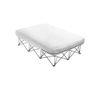 VEVOR Matelas Gonflable avec Cadre, 272 kg, Lit de Camping Gonflable 2 Personnes, avec Pompe, Mallette de Transport, Lit Pliable Portable pour Invités, Camping, Voyage, Utilisation Intérieur Extérieur