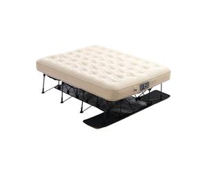VEVOR Matelas Gonflable avec Cadre, 272 kg, Lit de Camping Gonflable 2 Personnes, Pompe Intégrée, Gonflage Rapide, Lit Pliable Portable pour Invités, Camping, Voyage, Utilisation Intérieure Extérieure