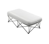 VEVOR Matelas Gonflable avec Cadre, 136 kg, Lit de Camping Gonflable 1 Personne, avec Pompe, Mallette de Transport, Lit Pliable Portable pour Invités, Camping, Voyage, Utilisation Intérieur Extérieur