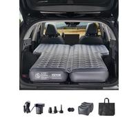 VEVOR Matelas Gonflable pour Voiture, lit Gonflable épais Oxford, Matelas de Couchage Portable Confortable et Durable avec Pompe à air, Embout et Sac de Transport, pour la Plupart des SUV MPV, Gris