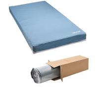 VEVOR Matelas Médical, Charge 204,1 kg, Matelas de Lit Médicalisé en Mousse Multicouche, 203x91,4x15,3 cm, pour Soins de Longue Durée à Domicile Hôpital, Traitement des Escarres, Maisons de Retraite