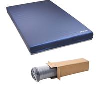 VEVOR Matelas Médical, Charge 294,8 kg, Matelas de Lit Médicalisé Mousse Double Couche, 203x106,7x15,3 cm, pour Soins de Longue Durée à Domicile Hôpital, Traitement des Escarres, Maisons de Retraite