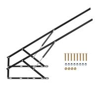 VEVOR Mécanisme de levage de lit, taille de lit compatible 150 x 200 cm, support de lit robuste à levier pneumatique, charge de 140 kg, charnières pour lit coffre, lit mural pliant pour chambre d'amis