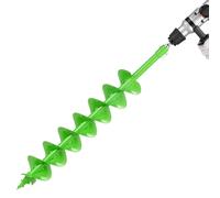 VEVOR Mèche Tarière pour Perceuse φ 20 mm, Foret Tarière de Plantation 120 x 790 mm, Outil Robuste pour Plantation de Bulbes, Accessoires de Perçage pour Clôtures de Jardin et Creuser des Trous Sol