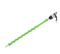 VEVOR Mèche Tarière pour Perceuse φ 20 mm, Foret Tarière de Plantation 40 x 790 mm, Outil Robuste pour Plantation de Bulbes, Accessoires de Perçage, pour Clôtures de Jardin et Creuser des Trous Sol