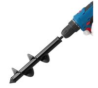 VEVOR Mèche Tarière pour Perceuse 80 x 290 mm Tige Hexagonale pour Creuser Trous
