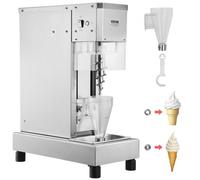 VEVOR Mélangeur de Crème Glacée Machine à Crème Glacée 750 W Sorbetière en Inox
