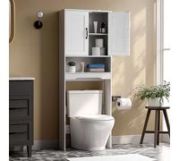 VEVOR Meuble de Rangement au Dessus des Toilettes 165,1 cm WC Salle de Bain