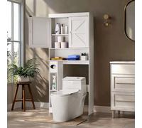 VEVOR Meuble de Rangement au Dessus des Toilettes 171,3 cm WC Salle de Bain