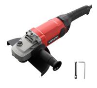 VEVOR Meuleuse d'Angle 230 mm 2000 W 10 A 6500 tr/min Disqueuse Électrique | Pour Meulage et Coupe du Métal, Élimination de la Rouille, Filaire, Haute Vitesse, avec Carter Réglable, Disques Non Inclus