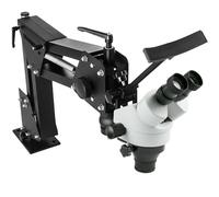 VEVOR Micro miroir multidirectionnel incrusté avec support à ressort 7X-45X multidirectionnel microréglage, microscope, microscope, microscope à strass avec support pour bijoux