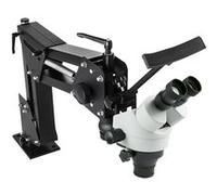 VEVOR Microscope Stéréoscopique du Microscope 7X à 4,5X Avec le Double Miroir de Bras Noir et Blanc